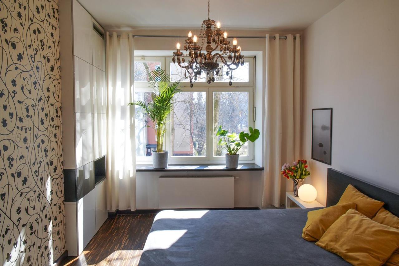 Apartament Powisle Warschau Exterior foto