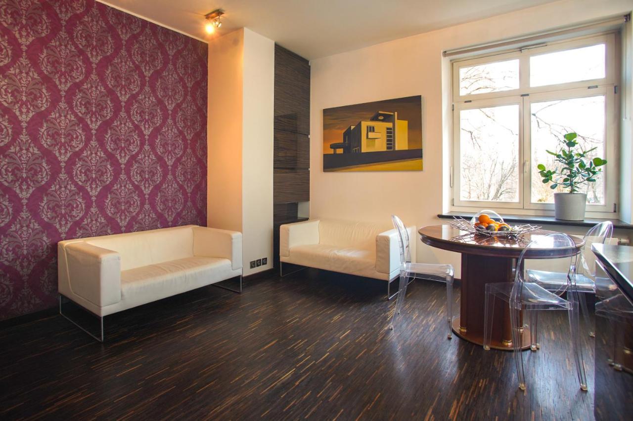 Apartament Powisle Warschau Exterior foto