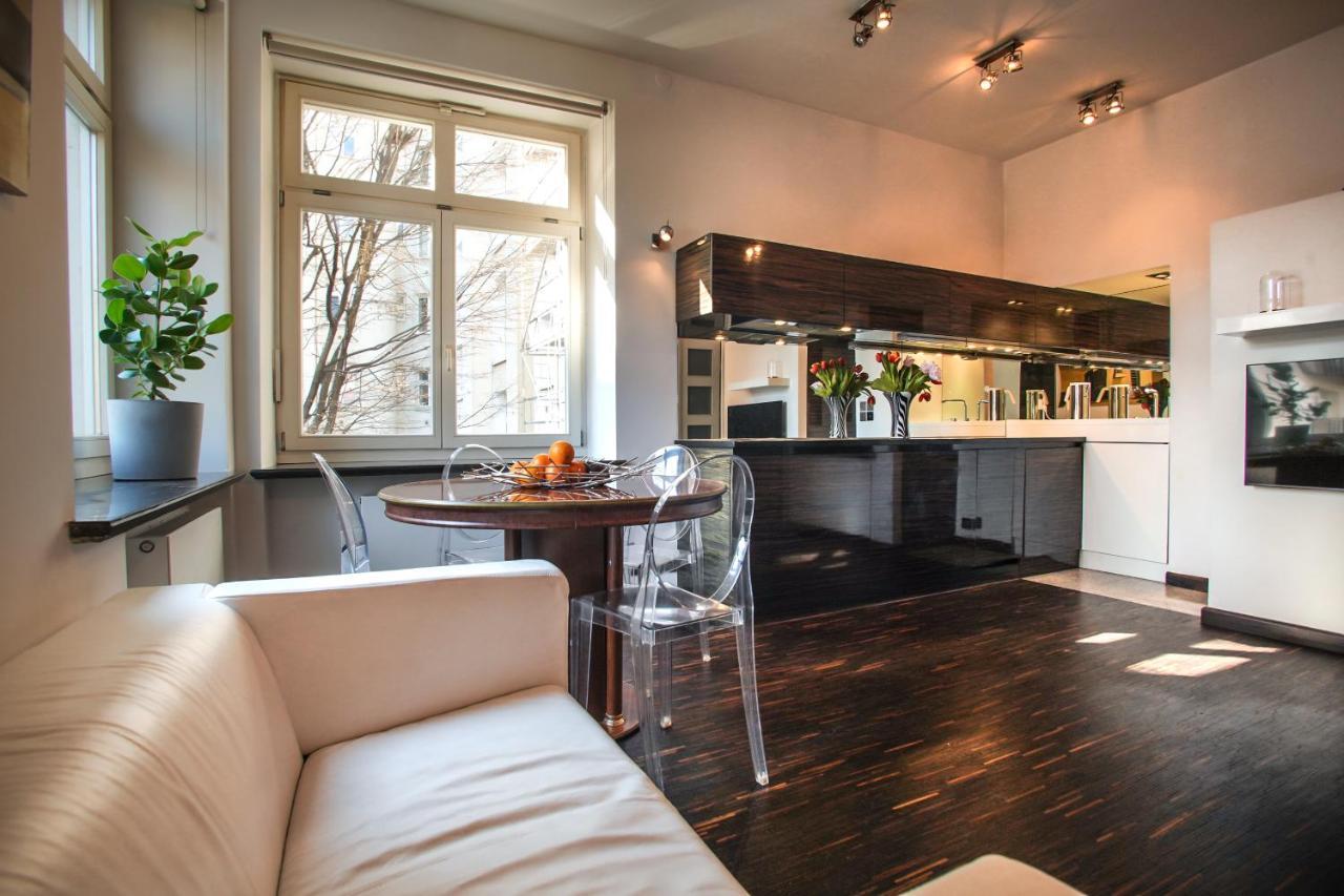 Apartament Powisle Warschau Exterior foto